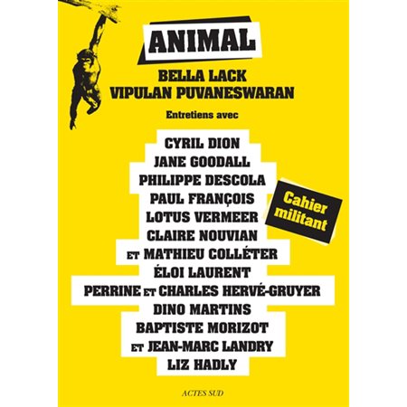 Animal: cahier militant