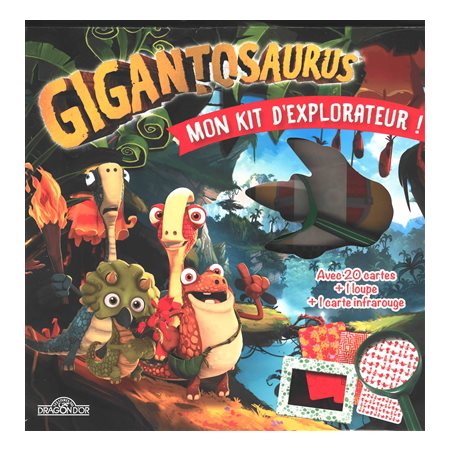 Coffret Gigantosaurus: mon kit d'explorateur