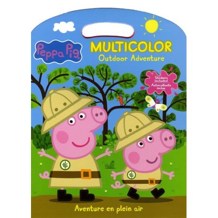 Peppa Pig: aventure en plein air : Multicolor (avec autocollants)