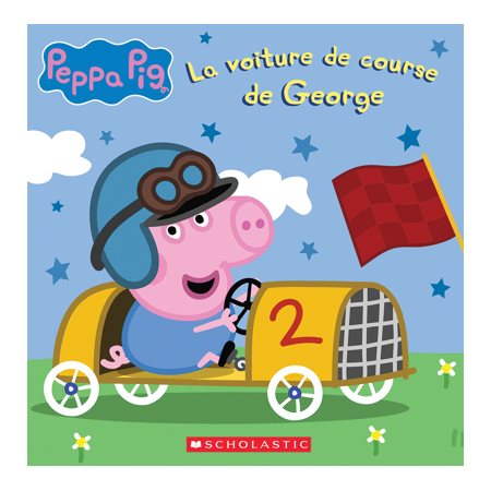 La voiture de course de George, Peppa Pig