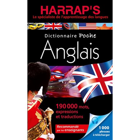 Dictionnaire  Harrap's de poche anglais-français