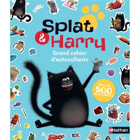 Splat & Harry: grand cahier d'autocollants