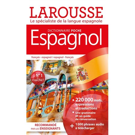 Dictionnaire Larousse, Espagnol : dictionnaire poche : français-espagnol, espagnol-français