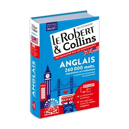 Le Robert & Collins anglais maxi+ : français-anglais