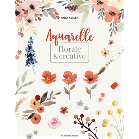 Aquarelle florale libre & créative