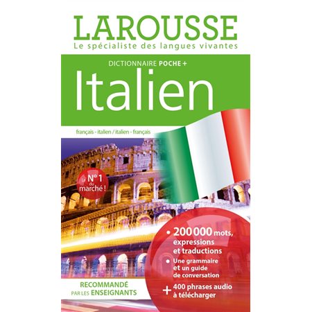 Italien, dictionnaire poche + : français-italien