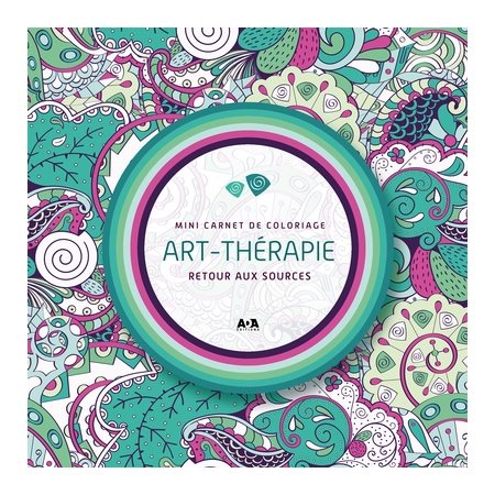 Retour aux sources: Mini carnet de coloriage art-thérapie