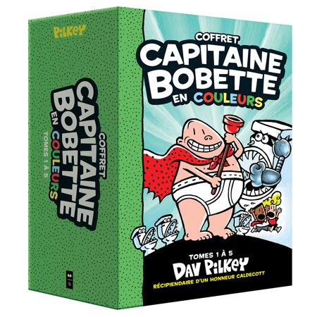 Coffret Capitaine Bobette en couleurs : tomes 1 à 5