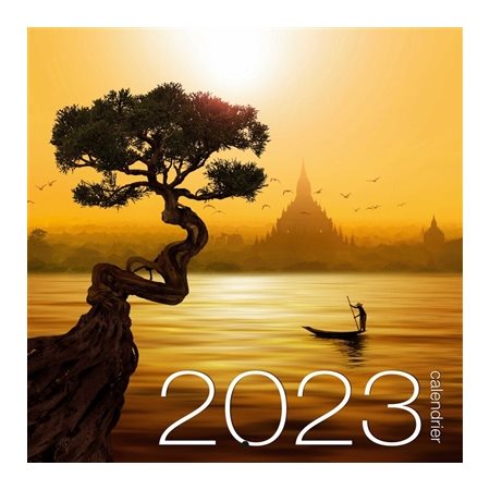 Mindfulness : calendrier mural 2023