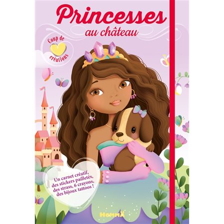 Princesses au château: carnet créatif