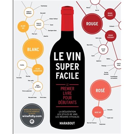 Le vin super facile : le premier livre pour débutants