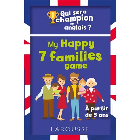 Qui sera champion en anglais ? : my happy 7 families game