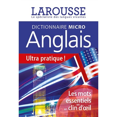Dictionnaire micro Larousse anglais : français-anglais