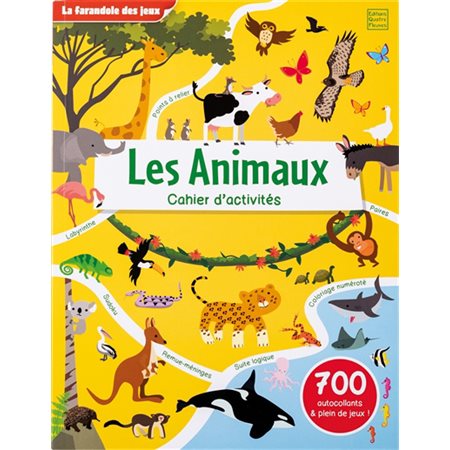 Les animaux : cahier d''activités
