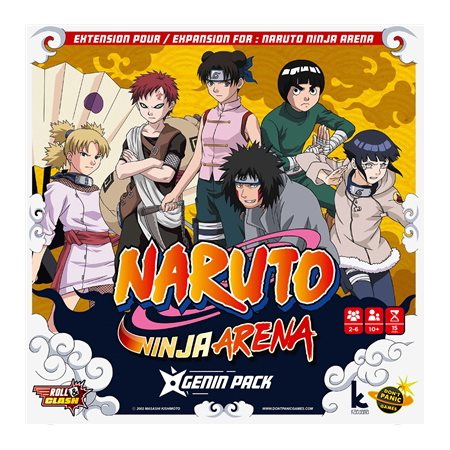 Naruto : ninja arena : genin pack: jeu
