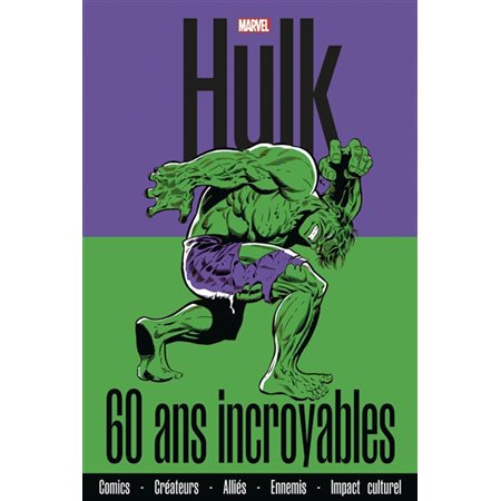 Hulk : 60 ans incroyables : comics, créateurs, alliés, ennemis, impact culturel