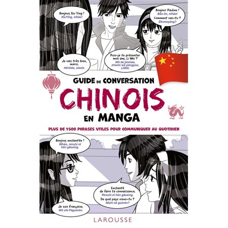 Guide de conversation chinois en manga