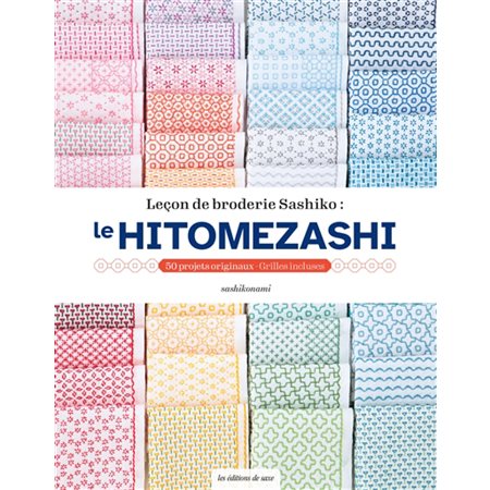 Leçons de broderie sashiko : le hitomezashi