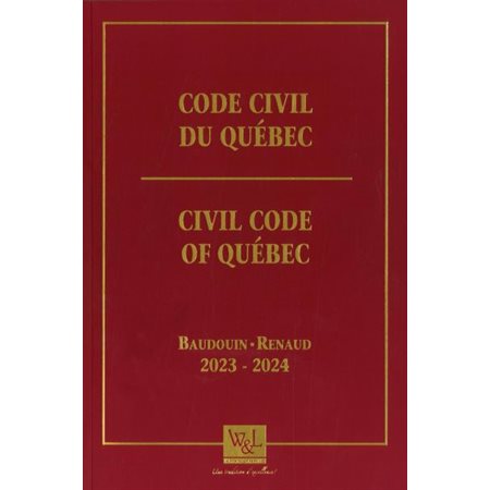 Code civil du quebec 2023-2024