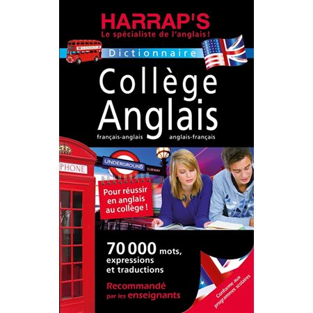 Harrap's collège anglais : dictionnaire français-anglais, anglais-français