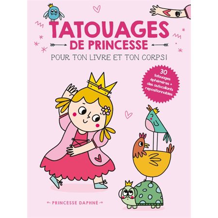Princesse Daphné; Tatouages de princesse
