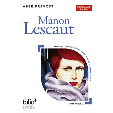 Manon Lescaut : programme du bac, Folio. Folio + lycée