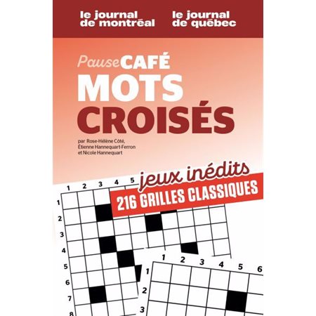 Pause café Mots croisés - Vol. 2, no. 2