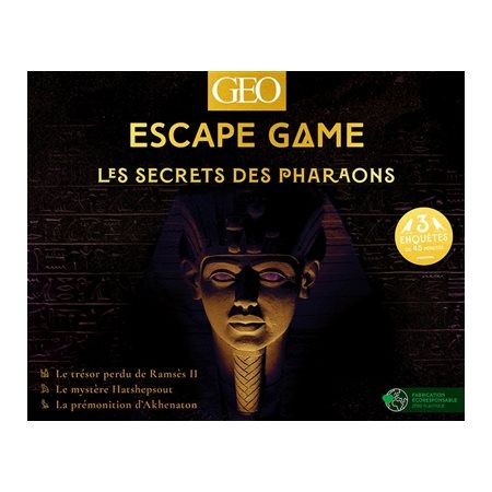 Escape game : les secrets des pharaons