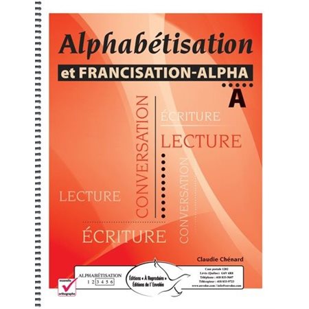 Alphabétisation et francisation- Alpha A