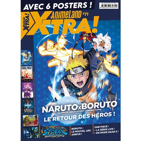 Anime land X-tra : le 1er mag de l'animation & du Manga, n°71. Naruto x Boruto