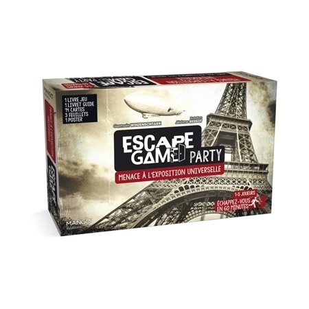 Escape game party : menace à l''Exposition universelle
