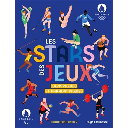 Les stars des jeux Olympiques et Paralympiques : Paris 2024, Livres illustrés jeunesse