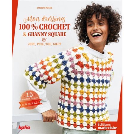 Mon dressing 100 % crochet & granny square