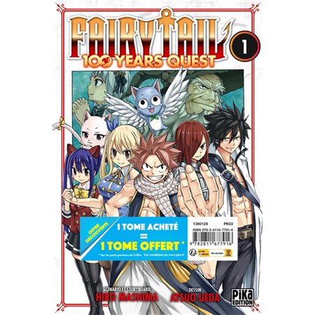 Fairy Tail : 100 years quest : pack tomes 1-2