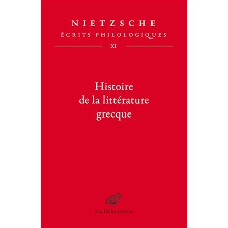 Histoire de la littérature grecque, Ecrits philologiques, 11