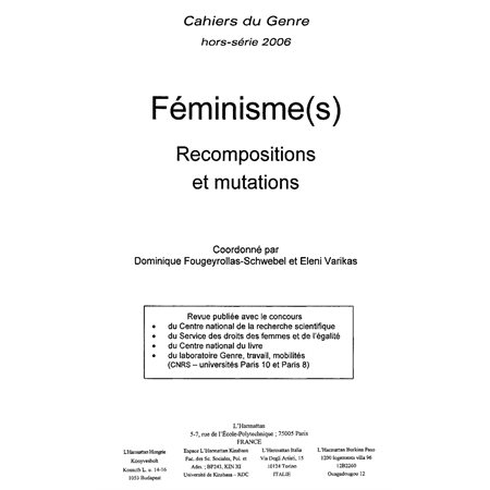 Féminisme(s) recompositions etmutations
